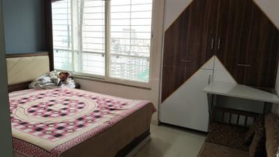 Bedroom Image of 890 Sq.ft 2 BHK Apartment / Flat for rent in Rohan Leher III, Baner Pune for Rs. 35500