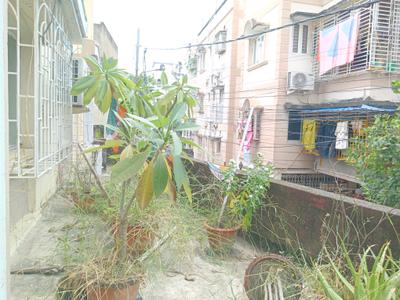 Terrace Image of 1390 Sq.ft 4 BHK Apartment / Flat for rent in Santoshpur Kolkata for Rs. 30000
