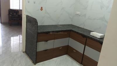 Kitchen Image of 560 Sq.ft 1 BHK Builder Floor for rent in Limbodi Indore for Rs. 9000