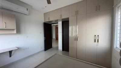Bedroom Image of 1600 Sq.ft 3 BHK Apartment / Flat for rent in Aparna Zenon, Manikonda Hyderabad for Rs. 65000
