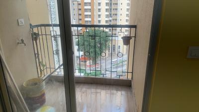 Balcony Image of 720 Sq.ft 3 BHK Apartment / Flat for rent in Alcove New Kolkata, Serampore Hooghly for Rs. 23000