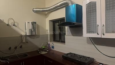 Kitchen Image of 1000 Sq.ft 1.5 BHK Independent House for rent in Ashiyana Lucknow for Rs. 17000
