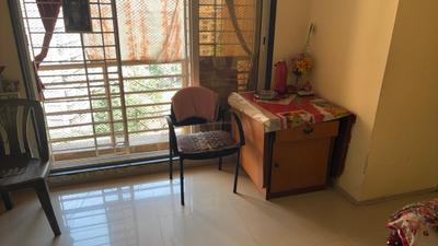 Living Room Image of 695 Sq.ft 1 BHK Apartment / Flat for sale in Pratik Harmony, Kalamboli Navi Mumbai for Rs. 7500000