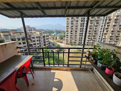 Balcony Image of 780 Sq.ft 1 BHK Apartment / Flat for sale in Badlapur West Badlapur for Rs. 3500000