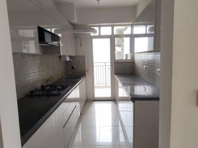 Kitchen Image of 1255 Sq.ft 2 BHK Apartment / Flat for rent in Godrej Woods, Sector 43 Noida for Rs. 75000