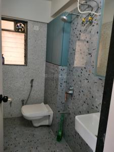 Bathroom Image of 698 Sq.ft 1 BHK Apartment / Flat for rent in Srishti Harmony, Powai Mumbai for Rs. 56000