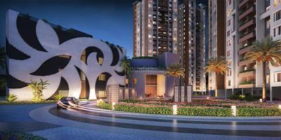 Image of 1110 Sq.ft 3 BHK Apartment / Flat for sale in Siddha Happyville , Rajarhat, Kolkata for Rs. 8500000