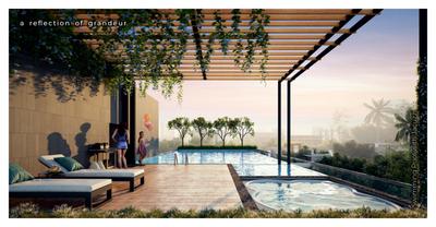 Balcony Image of 1760 Sq.ft 3 BHK Apartment / Flat for sale in Dream Elegance, Balewadi Pune for Rs. 15000000