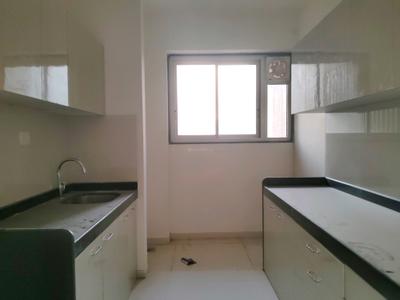 Kitchen Image of 691 Sq.ft 2 BHK Apartment / Flat for rent in Runwal Sanctuary, Mulund West Mumbai for Rs. 62000