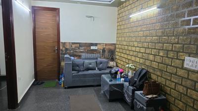 Hall Image of 630 Sq.ft 2 BHK Builder Floor for rent in Dwarka Mor New Delhi for Rs. 16499