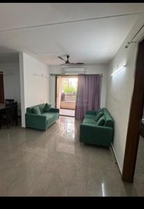 Image of 2560 Sq.ft 3.5 BHK Apartment / Flat for rent in Malabar Exotica, Tragad, Ahmedabad for Rs. 40000
