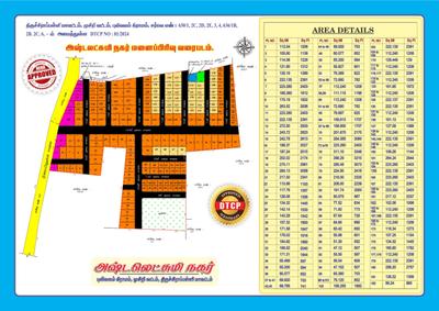 Image of 1200 Sq.ft Residential Plot / Land for sale in Pulivalam, Tiruchirappalli for Rs. 478000