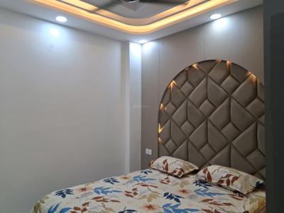 Bedroom Image of 900 Sq.ft 3 BHK Builder Floor for rent in Dwarka Mor New Delhi for Rs. 30000