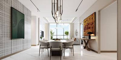 Dining Area Image of 2400 Sq.ft 3 BHK Apartment / Flat for sale in M3M Opus At M3M Merlin, Sector 67 Gurgaon for Rs. 42000000