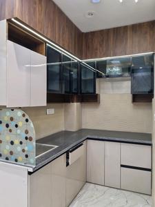 Kitchen Image of 800 Sq.ft 3 BHK Apartment / Flat for sale in Vikram The Residency by Vikram Properties And Builder, Razapur Khurd New Delhi for Rs. 4800000
