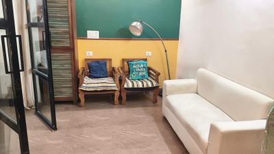 Living Room Image of 1000 Sq.ft 2 BHK Builder Floor for rent in Lajpat Nagar New Delhi for Rs. 66000