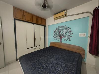 Bedroom Image of 600 Sq.ft 1 BHK Apartment / Flat for rent in Adhiraj Gardens, Kharghar Navi Mumbai for Rs. 27000
