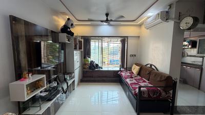 Hall Image of 598 Sq.ft 1 BHK Apartment / Flat for sale in Siddhi Highland Park, Thane West Thane for Rs. 10000000
