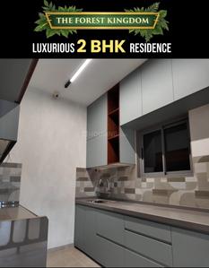 Kitchen Image of 750 Sq.ft 2 BHK Apartment / Flat for sale in Squarefeet Avatara Phase 1, Kasarvadavali Thane for Rs. 8900000