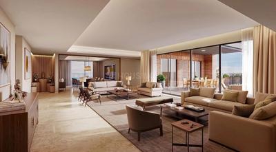 Hall Image of 4290 Sq.ft 5 BHK Apartment / Flat for rent in Prateek Edifice, Sector 107 Noida for Rs. 200000