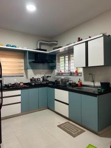 Kitchen Image of 1500 Sq.ft 3 BHK Apartment / Flat for sale in Mallathahalli Bengaluru for Rs. 12000000