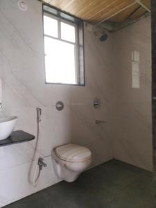 Common Bathroom One Image of 1500 Sq.ft 3 BHK Apartment / Flat for sale in Tigers Nest, Bhugaon Pune for Rs. 13700000