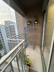 Balcony Image of 1500 Sq.ft 3 BHK Apartment / Flat for sale in Vishwanath Samam, Shela Ahmedabad for Rs. 9000000