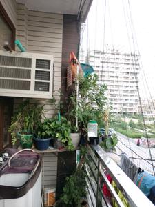 Bedroom Two Image of 950 Sq.ft 3 BHK Builder Floor for sale in Bharat Vihar New Delhi for Rs. 7500000