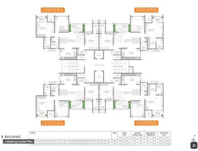 Image of 1573 Sq.ft 3 BHK Apartment / Flat for sale in AR Mirador, Wakad, Pune for Rs. 13200000