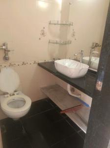 Bedroom Three Image of 980 Sq.ft 3 BHK Apartment / Flat for rent in Evershine Millennium Paradise, Kandivali East Mumbai for Rs. 70000