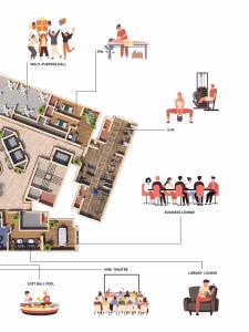 Image of 1100 Sq.ft 3 BHK Apartment / Flat for sale in Raunak Centrum, Chembur, Mumbai for Rs. 35000000
