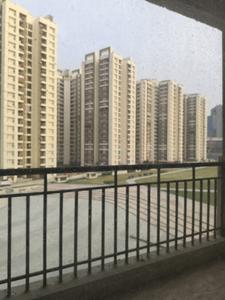 Bedroom One Image of 1100 Sq.ft 2 BHK Apartment / Flat for sale in NBCC Golf Homes, Noida Extension Greater Noida for Rs. 8200000