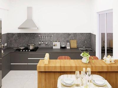 Kitchen Image of 990 Sq.ft 2 BHK Apartment / Flat for sale in Pride Purple Park Titan, Hinjawadi Pune for Rs. 8900000