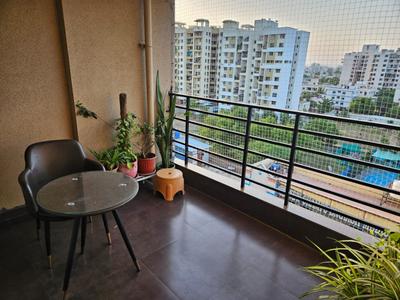 Balcony Image of 1300 Sq.ft 2 BHK Apartment / Flat for sale in Handewadi Pune for Rs. 5800000
