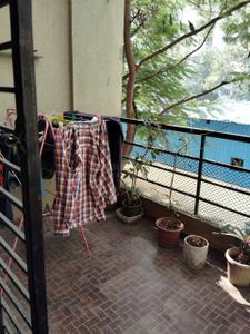 Balcony Image of 1060 Sq.ft 2 BHK Apartment / Flat for rent in Pinnacle Gulmohar, Bavdhan Pune for Rs. 37000