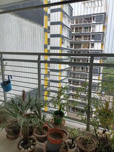 Balcony Image of 1297 Sq.ft 3 BHK Apartment / Flat for sale in Magnolia Merlion, Rajarhat Kolkata for Rs. 13000000