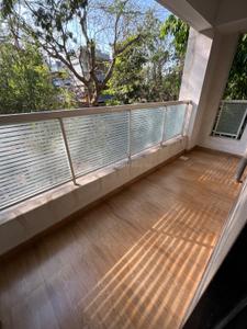 Balcony Image of 1500 Sq.ft 3 BHK Apartment / Flat for rent in Kothrud Pune for Rs. 57000