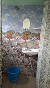 Bathroom Image of 370 Sq.ft 1 RK Apartment / Flat for rent in Keshtopur Kolkata for Rs. 11000