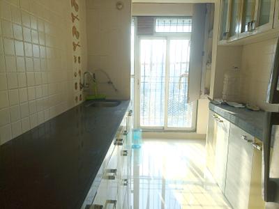 Kitchen Image of 1140 Sq.ft 2 BHK Apartment / Flat for rent in Gajra Bhoomi Gardenia 1, Kalamboli Navi Mumbai for Rs. 36000