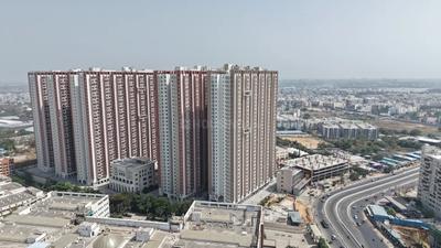 Building Image of 1110 Sq.ft 2.5 BHK Apartment / Flat for sale in Urbanrise On Cloud 33, Bachupally Hyderabad for Rs. 9000000