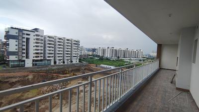 Balcony Image of 2500 Sq.ft 3 BHK Apartment / Flat for sale in Hirize Elysia, Kokapet Hyderabad for Rs. 21000000