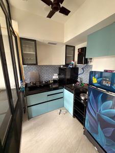 Kitchen Image of 500 Sq.ft 1 BHK Apartment / Flat for rent in Lodha Quality Home, Thane West Thane for Rs. 35000