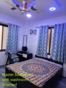 Bedroom Image of 1425 Sq.ft 3 BHK Apartment / Flat for sale in Sunrise Residency, Amrutdham Nashik for Rs. 6800000