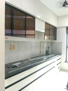 Kitchen Image of 1400 Sq.ft 3 BHK Apartment / Flat for rent in Eternia At Kalpataru Parkcity, Thane West Thane for Rs. 70000