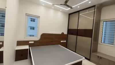 Bedroom Image of 1690 Sq.ft 3 BHK Apartment / Flat for rent in Aparna Zenon, Manikonda Hyderabad for Rs. 70000