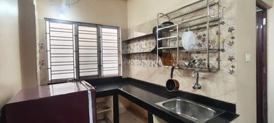 Kitchen Image of 650 Sq.ft 1 BHK Apartment / Flat for rent in Krishna Nagar Agartala for Rs. 14500