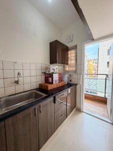 Kitchen Image of 1050 Sq.ft 2 BHK Builder Floor for rent in Hoodi Bengaluru for Rs. 47000