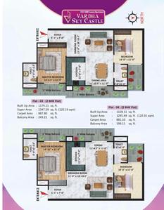 Image of 1100 Sq.ft 2 BHK Apartment / Flat for sale in Kalindipuram, Allahabad for Rs. 7800000
