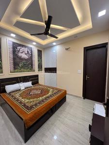 Bedroom Image of 460 Sq.ft 2 BHK Builder Floor for rent in Dwarka Mor New Delhi for Rs. 22000