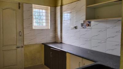 Kitchen Image of 700 Sq.ft 1 BHK Builder Floor for rent in Sapthagiri Nilaya, JP Nagar Bengaluru for Rs. 14000
